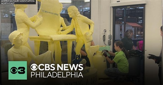 Pennsylvania Farm Show butter sculpture recycled for renewable energy