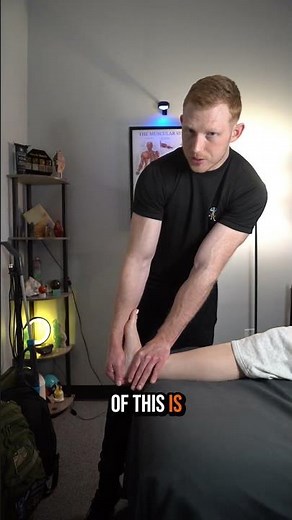 Ankle joint mobilization💪 (posterior talar glide)