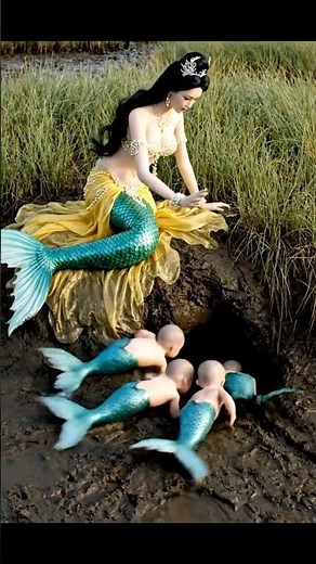 REAL Mermaids vs Mythical Ones 3 Key Differences Revealed #real #mermaid #shorts