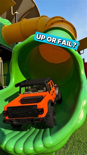 RC Tube Climb Challenge! Can It Make It?