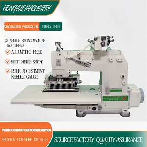 [Hot Item] Professional 25 Needle Elastic Shirring Machine for Seamless Sewing