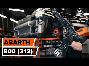 Wie ABARTH 500 (312) Querlenker vorderen / Achslenker vorderen wechseln [AUTODOC TUTORIAL]