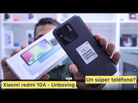 xiaomi redmi 10a [ unboxing en español ] vale la pena este telefono?