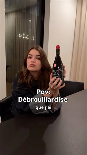 Ariane Brunet on Instagram: "Qui a déjà vécu ça? 😂🍷 Coupable d’essayer ✊ 📹+ 📝 + 🙋‍♂️ : @pierlucfunk #humour #vin #qc #fyp"