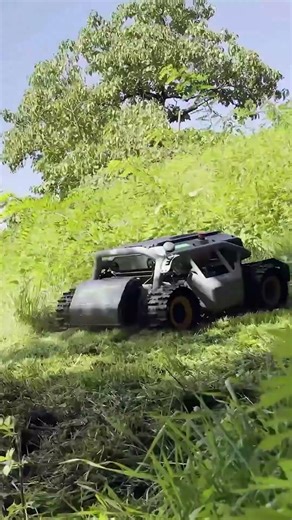 45° Slopes? Mowrator Handles It.