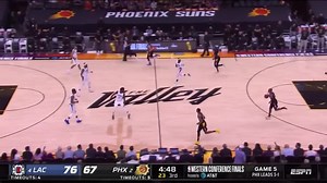 [Highlight] Chris Paul can do nothing but bow to Paul George after a nasty crossover