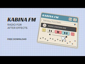 LVSHN KabinaFM (Radio for After Effects)