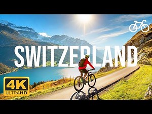 🇨🇭 30 Minute Cycling Workout in the Swiss Alps | Stunning Scenery & Thrilling Descent 🚴🏔️🌄