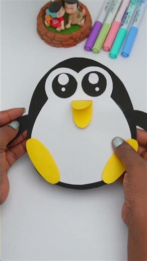 Easy Penguin Craft for Beginners