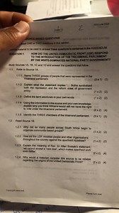 Source-Based QuestionsQuestion 1: How did the United Democrat... | Filo