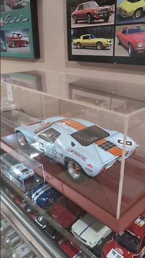 Ford GT 1:8 Scale Diecast Model Build Completed! #model #automobile #ford