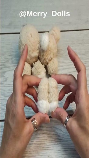 Great idea, it's very easy to make a teddy bear without using sewing or knitting.