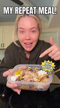 Why I’m obsessed with this repeat meal combo 💛🙌 #repeatmeals