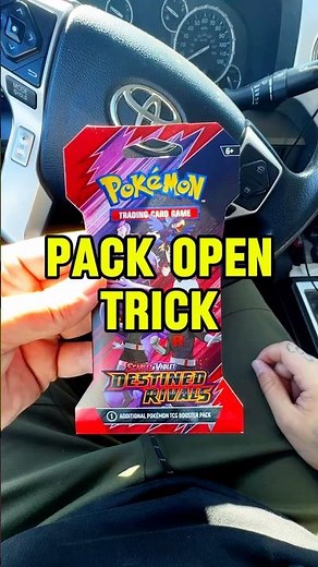 Pokemon Pack Open TRICK. Works every time.