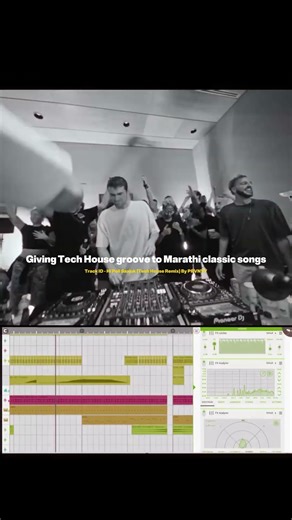 Giving Tech Groove to this Marathi song | Hi poli sajuk(Tech House Mix) #shorts