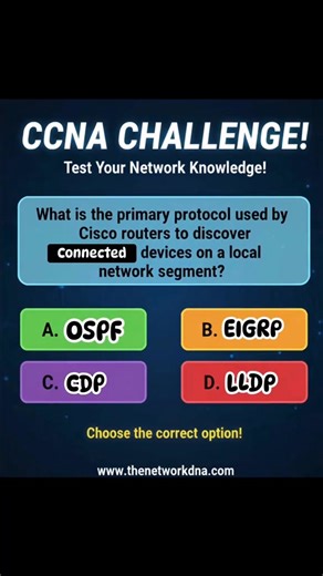 CCNA Quiz -Network Engineers Please support & subscribe us! #thenetworkdna #networksbaseline #networkmarketing #networkengineers #networking #network #Aws #Microsoft #CCNA #ccnacertification #CCNP #ccnpencor #education #fblifestyle #fbpost #fbpost2025シ #fbpost2025シfb #fblifestyle | Networks Baseline