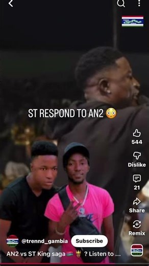 ST Brikama boyo VS An2 di sparky #clash #war #gambia #music