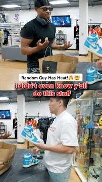 Random Guy Sells Me HEAT!🔥🤯 #sneakers #sneakerhead #shoes #business #reseller #kicks #stream