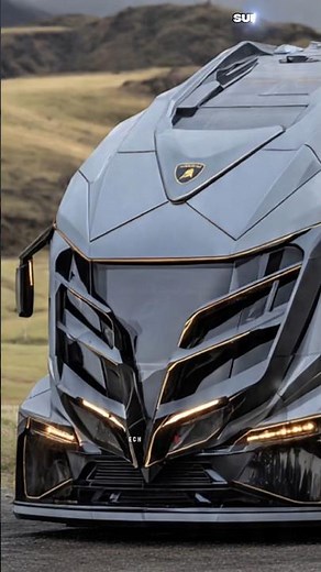 Lamborghini Built a Monster🔥 The Future Armor Truck!💪 #armortruck #truck #luxurytruck #lamborghini
