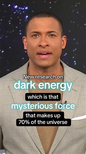 22K views · 80 reactions | Dark energy makes up nearly 70% of the universe and is the mysterious force that causes it to expand, but new research suggests that it may be weakening — and could eventually collapse on itself in a “big crunch.” https://cbsn.ws/4kZqek4 | CBS News | Facebook