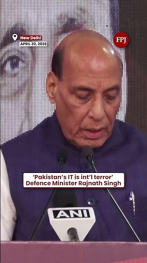 ‘Pakistan’s IT is Int’l Terror’ Defence Minister Rajnath Singh Calls Pakistan A ‘Hub of Terrorism’