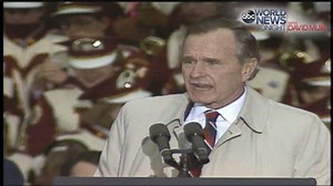 1992 - 1 Day: Bush Insists He Has A Shot Vs. Clinton