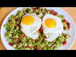 Beans with Ham and Egg 🍳