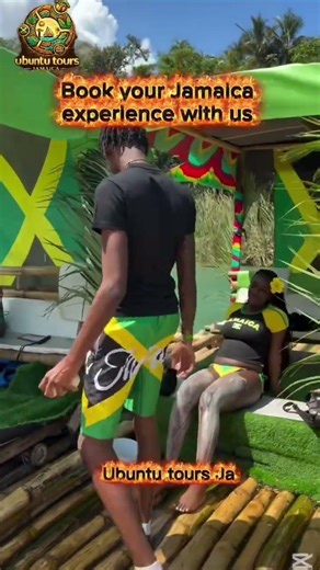 Jamaica where fun begins bamboo rafting #explore #reggae #explorepage #tourism