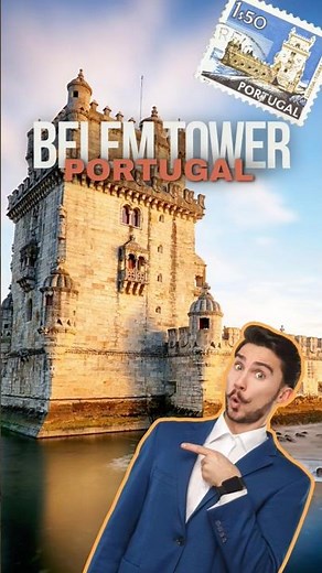 Belem Tower: Portugal's Gateway to the Age of Discovery 🇵🇹 #travel #explore #portugal