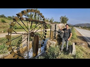 Working Model of Persian Wheel | Ancient Technology of Water Irrigation