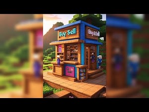 How To Set Up Buy And Sell Shop | Minecraft Sign Shop Tutorial