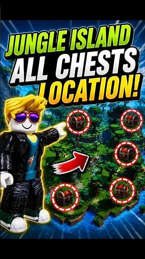 Jungle Island ALL Chest Locations 😱💰