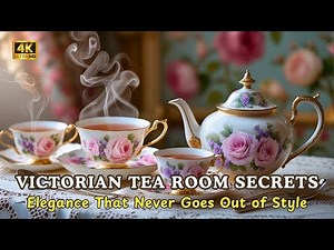 This English Victorian Tea Room Was Created in a Simple Corner of the House | Elegant Vintage Decor