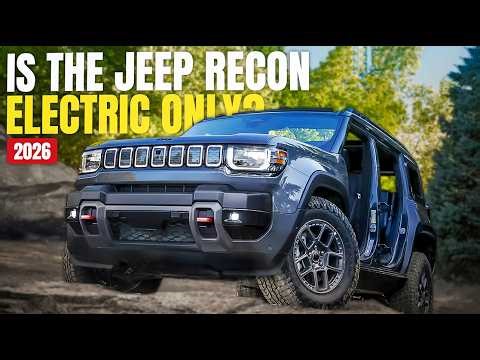 Is the Jeep Recon Electric Only? REVEALED! Recon First Look | Inside Jeep EV Tech & Electric Future
