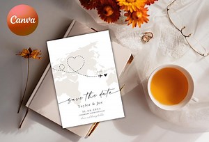 Destination Wedding Invitation – A Unique and Elegant Invitation for Your Dream Getaway - Etsy