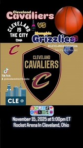 Cleveland Cavaliers vs Memphis Grizzlies NBA Basketball Game Today Live Sports #nba #basketball
