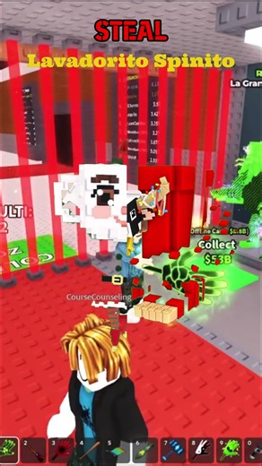 i got lavadorito spinito in new update in steal a brainrot admin abuse! #stealabrainot #roblox64