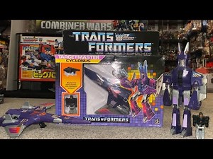 Transformers generation one targetmaster cyclonus review. G1 collection generations comparison box