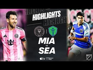 Inter Miami CF vs. Seattle Sounders FC | Full Match Highlights | Leagues Cup Final Rematch!