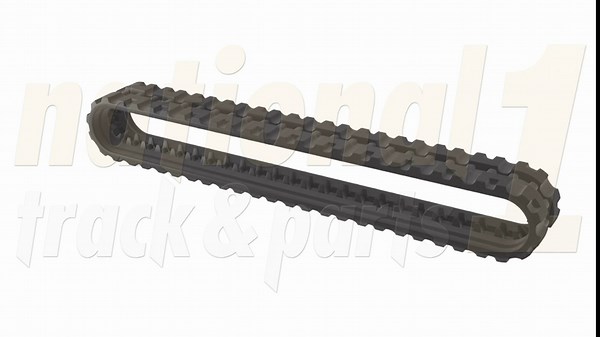 Aftermarket Rubber Tracks Fits CAT 259B Skid Steer Tracks, Track Size 320x86x53
