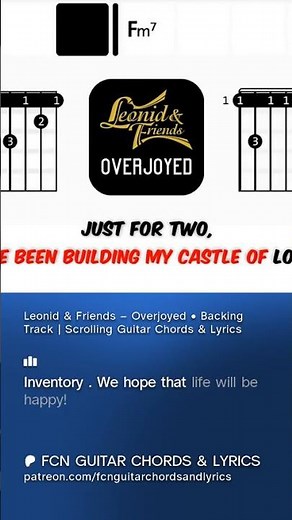 Leonid & Friends – Overjoyed • Backing Track preview #rock #music #steviewondercover #guitar