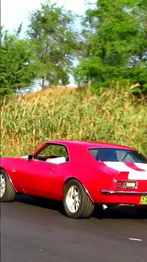 Red 1968 Camaro