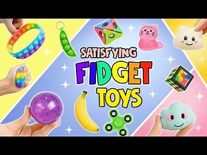😌 Tschüss Stress! Superleichte DIY Fidget- und EntspannungsToys ✂️💗