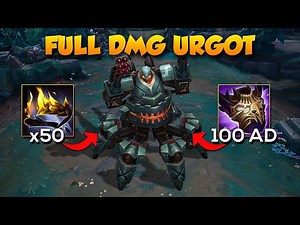 When Hubris Urgot get's 500 AD... (Insane Scaling Build)