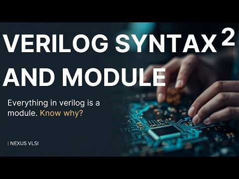 Verilog Syntax and Module Explained | Keywords and Identifiers in Verilog