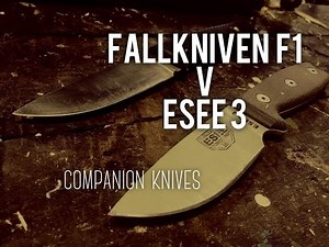 ESEE 3 vs Fallkniven F1: Companion Knife Comparison