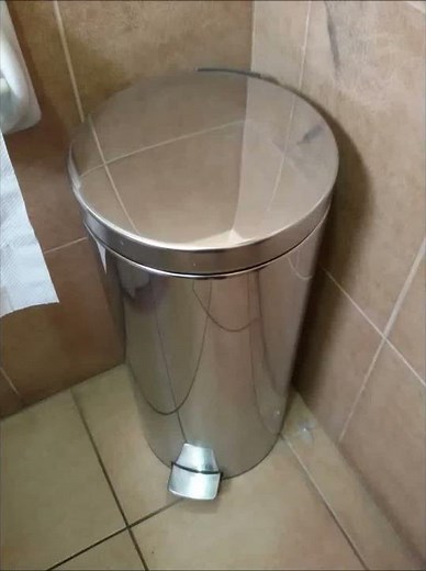 Opening of Metal Garbage Can Sound Effect