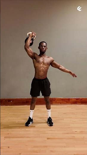 Kettlebell Clean + Press – Full-Body Power & Strength Combo | Explosive Training 💪🔥