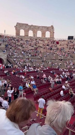 Beautiful evening at Arena di Verona