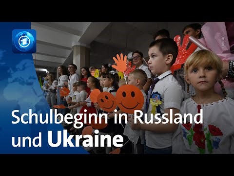 Neues Schuljahr beginnt in Russland und der Ukraine unter unterschiedlichen Vorzeichen